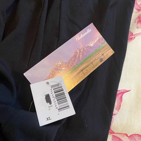 NWT Panhandle Cowl Neck Long Sleeve Tunic - Black - Picture 5 of 6